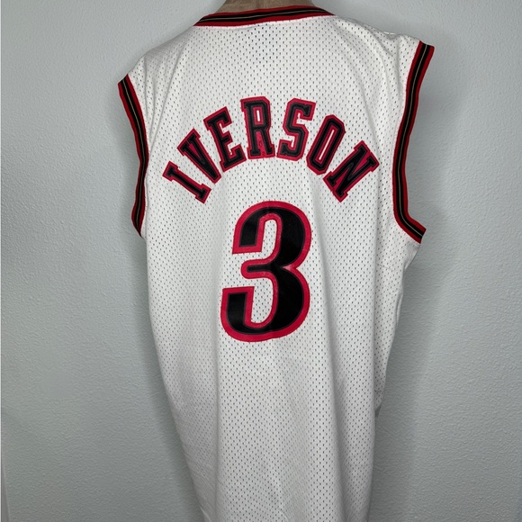 Nike Sixers Iverson 3 Jersey, XL - Picture 3 of 7